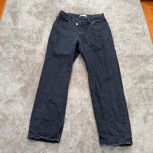 Abercrombie & Fitch the dad high rise cross waist jeans size 8 s